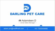 Darling Pet Care Business Card