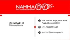 Namma Pay Business Card