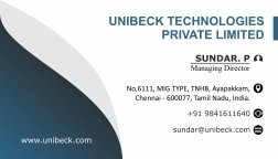 Unibeck Business Card